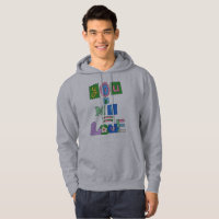 Sweat - shirt à capuche valentine's day pour cadea
