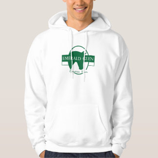 Sweat - shirt à capuche vert de gorge