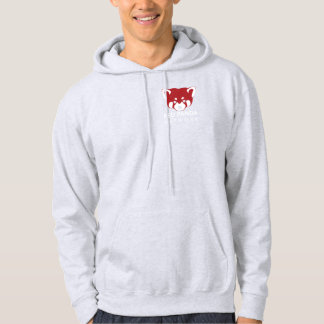 Sweat - shirt à capuche Zip Réseau Panda Rouge - D