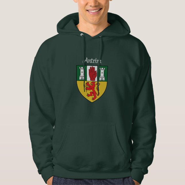 Sweat shirt à capuchon d'Antrim (Devant)