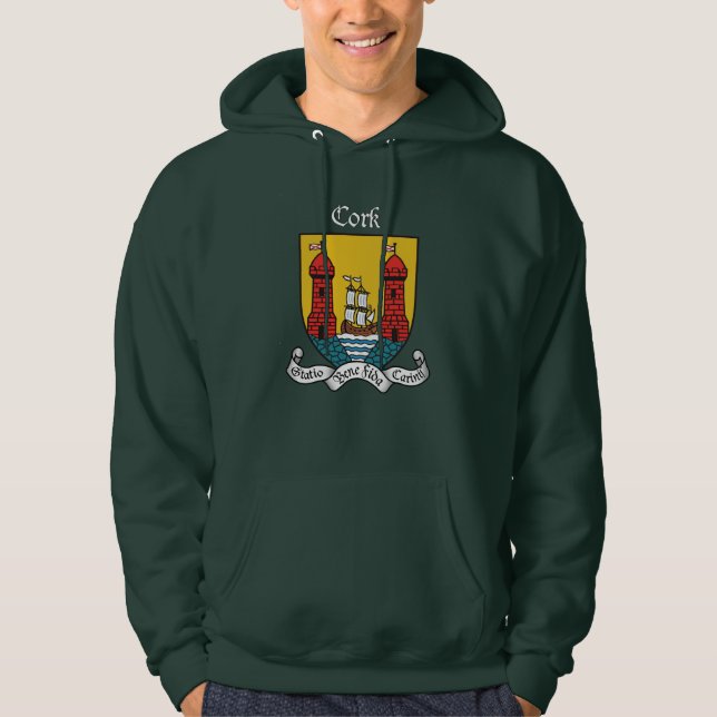 Sweat shirt à capuchon de liège (Devant)
