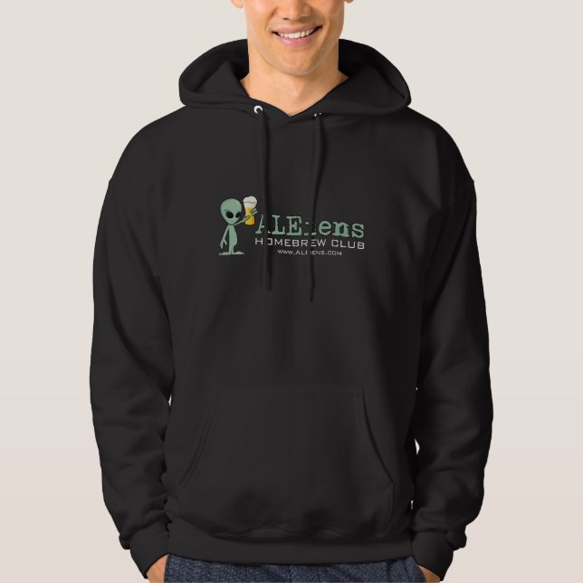 Sweat - shirts à capuche d'ALEiens (couleurs (Devant)