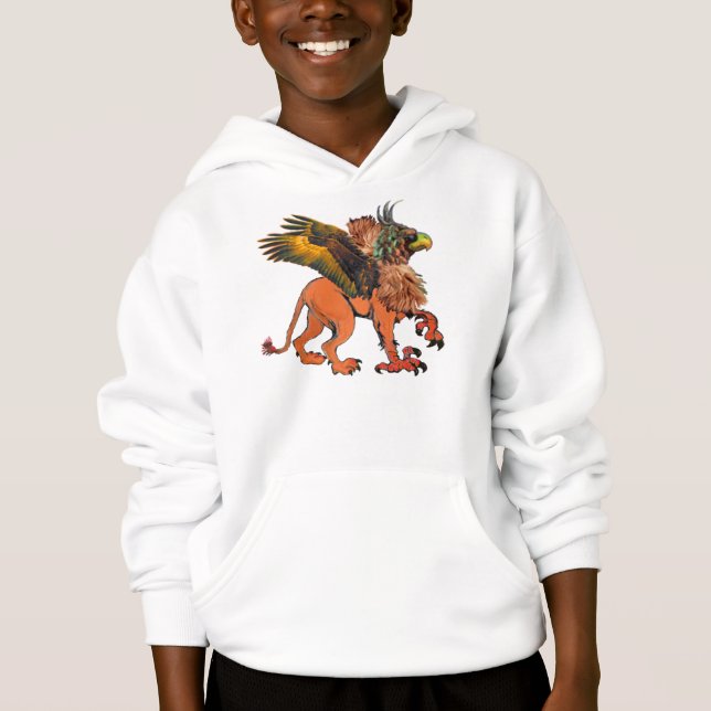 Sweat - shirts à capuche de griffon tous les (Devant)