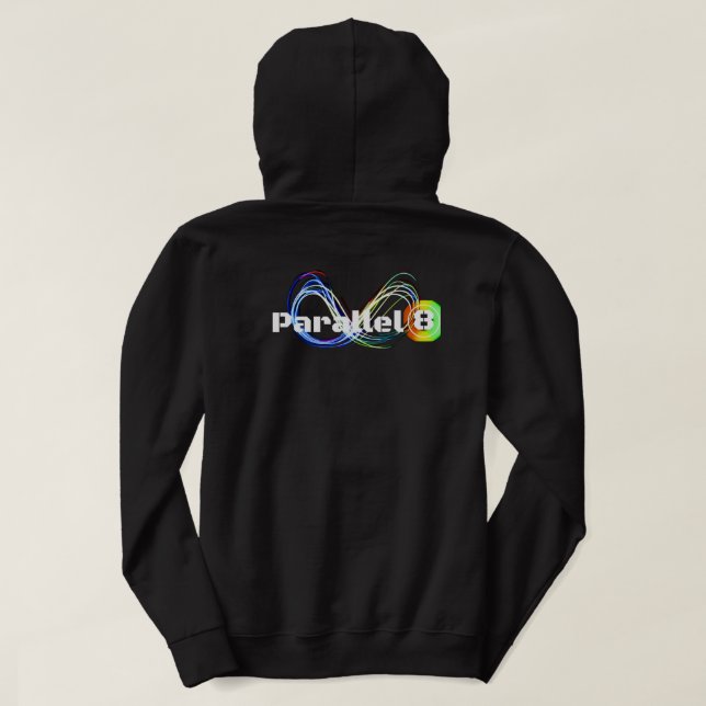Sweat - shirts à capuche de T-shirts de jeu Parall (Design dos)