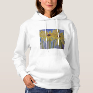 Sweat - shirts à capuche de tournesols jaunes d'ét