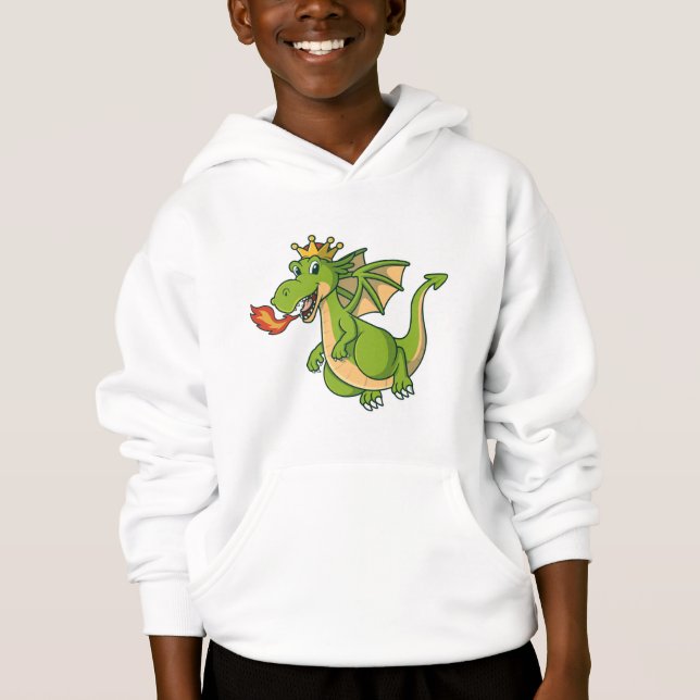 Sweat - shirts à capuche de transfert de dragon (Devant)