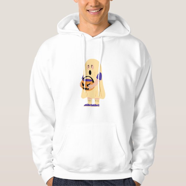Sweat - shirts à capuche d'Halloween parlés : effr (Devant)