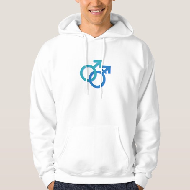 Sweat - shirts à capuche gais de Transmen (Devant)