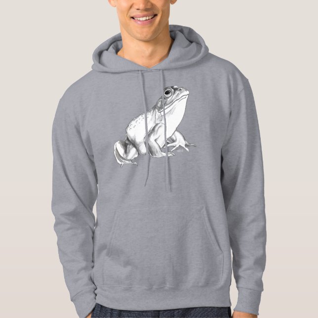 Sweat - shirts à capuche grenouille  Bullfrog Art  (Devant)