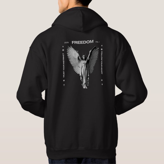 Sweat - shirts à capuche numériques inspirés par l (Dos)