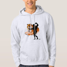 Sweat - shirts à capuche : Tigres à l'intérieur