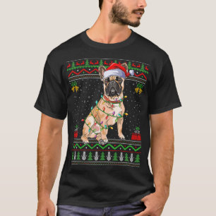 Sweat style Xmas moche Père Noël Français Chien de