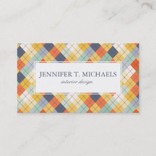 Sweater Background 2 Business Card