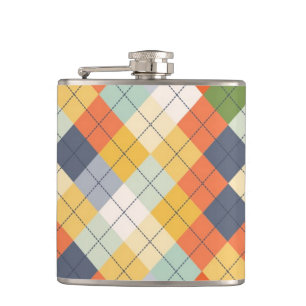Sweater Background 2 Hip Flask