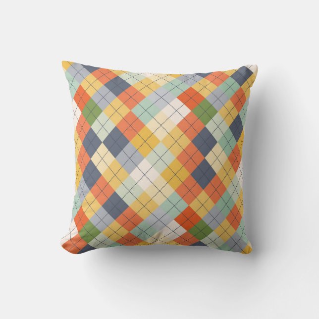 Sweater Background 2 Throw Pillow (Front)