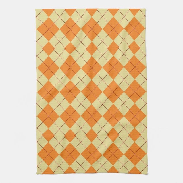 Sweater Background Kitchen Towel (Vertical)