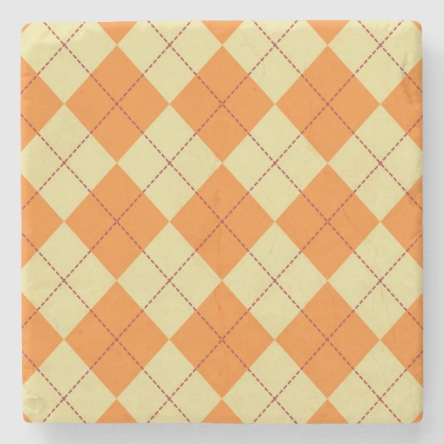 Sweater Background Stone Coaster (Front)