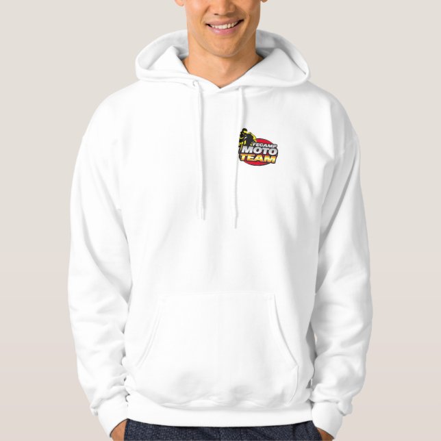 Sweater has hood (Front)