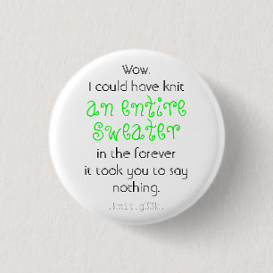 sweater snark button