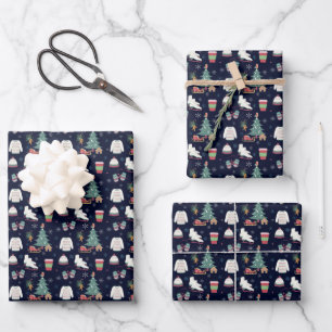 Sweater Weather Christmas Wrapping Paper Sheet