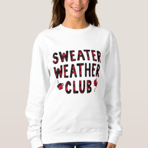 Sweater Weather Club Metallic Foil Fall