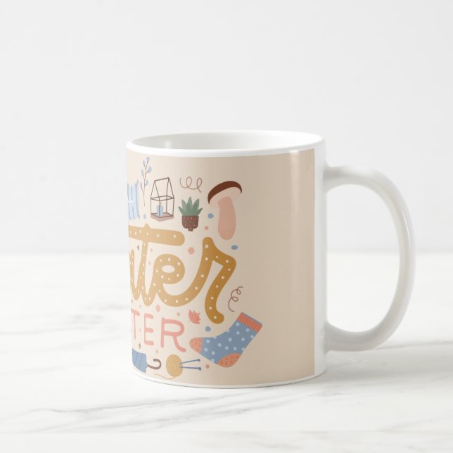 Sweater Weather Mug / Cosy Autumn Mug  (Right)
