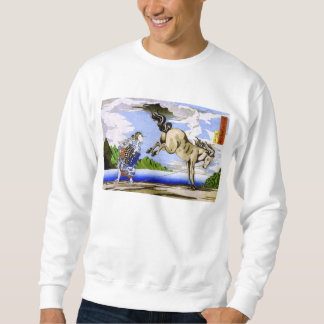 Sweatshirt 國 芳 Femme & Cheval Kuniyoshi Art