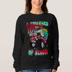 Sweatshirt 100 Jours de l'école Dinosaur Monster cadeau de ca