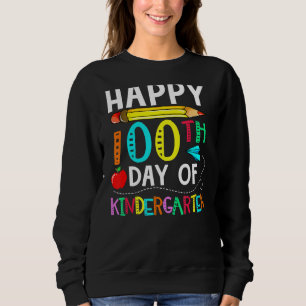 Sweatshirt 100 Jours De Maternelle Joyeux 100E Jour De L'Écol