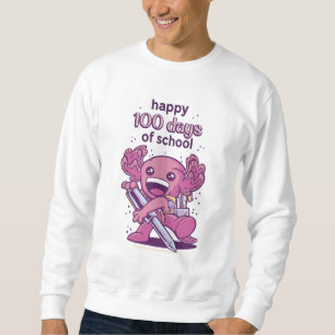 Sweatshirt 100 jours d'invitation scolaire T-shirt