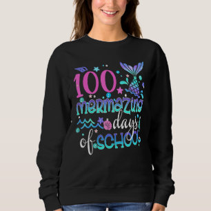 Sweatshirt 100 Jours Merveilleux De Mermaid Scolaire Tails Fi