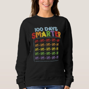 Sweatshirt 100 jours plus intelligents Tableau de pointage d