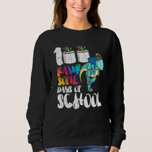 Sweatshirt 100 Jours Rawsome O School Trex Dino Mask 100 Jour