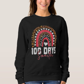 Sweatshirt 100 Jours Smarter Joyeux 100E Jour De L'École Arc-