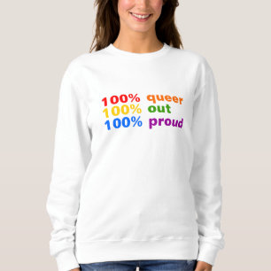 Sweatshirt 100% Queer