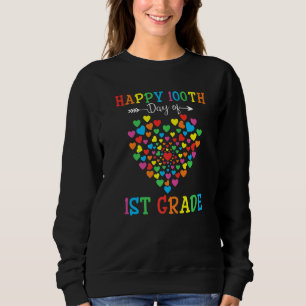 Sweatshirt 100e jour de 1ère année Enseignant ou étudiant 100