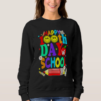 Sweatshirt 100ème Jour D'Enseignants Scolaires Enfants Enfant