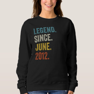 Sweatshirt 10 ans de légende depuis juin 2012 10e anniversair