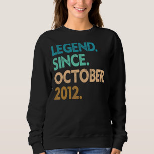 Sweatshirt 10 ans de légende depuis octobre 2012 10e annivers
