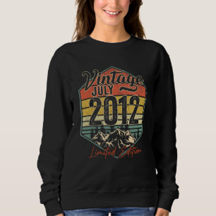 Sweatshirt 10 ans Vintage juillet 2012