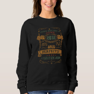 Sweatshirt 10 Juin Anniversaire Des Légendes Vintages Sont Né