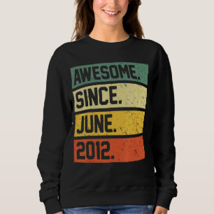 Sweatshirt 10e anniversaire 10 ans stupéfiant depuis juin 201
