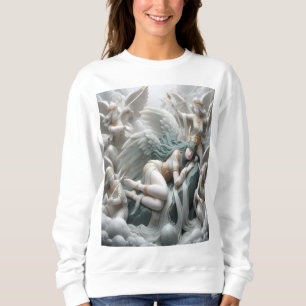 Sweatshirt 1212 Angel Watch Female Sweater