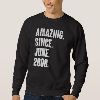 Sweatshirt 14 Ans 14 Ans Extraordinaire depuis juin 2000