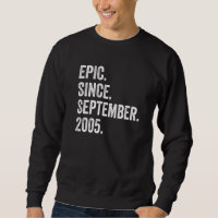 17 ans Epic depuis septembre 2005 17e anniversaire