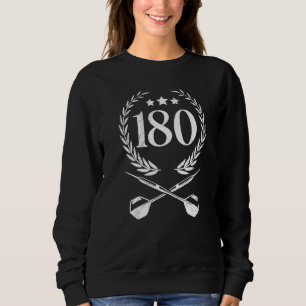 Sweatshirt 180 au jeu de fléchettes score de fléchettes 180 v