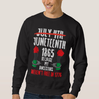 Sweatshirt 1865, 1865, African Fist Black History Pride B