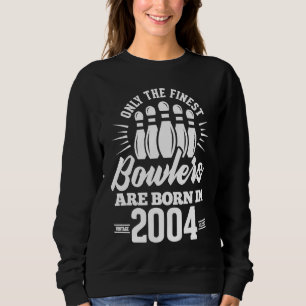 Sweatshirt 18e Anniversaire Bowling Les meilleurs Bowlers nai