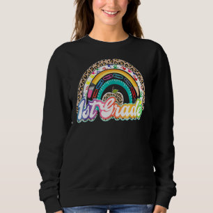 Sweatshirt 1ère année Rainbow Girls Boys Teacher Team 1er Gra