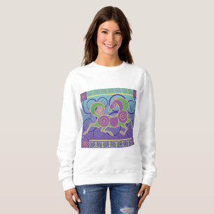Sweatshirt 2017 des norses de cheval de mode de